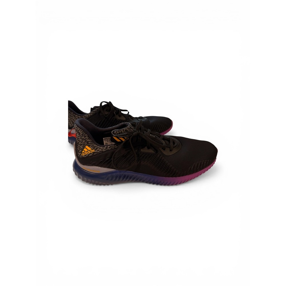 Adidas Alphabounce Black Leopard Gradient Mens Running Shoes B42351 Size 11 - Picture 2 of 6